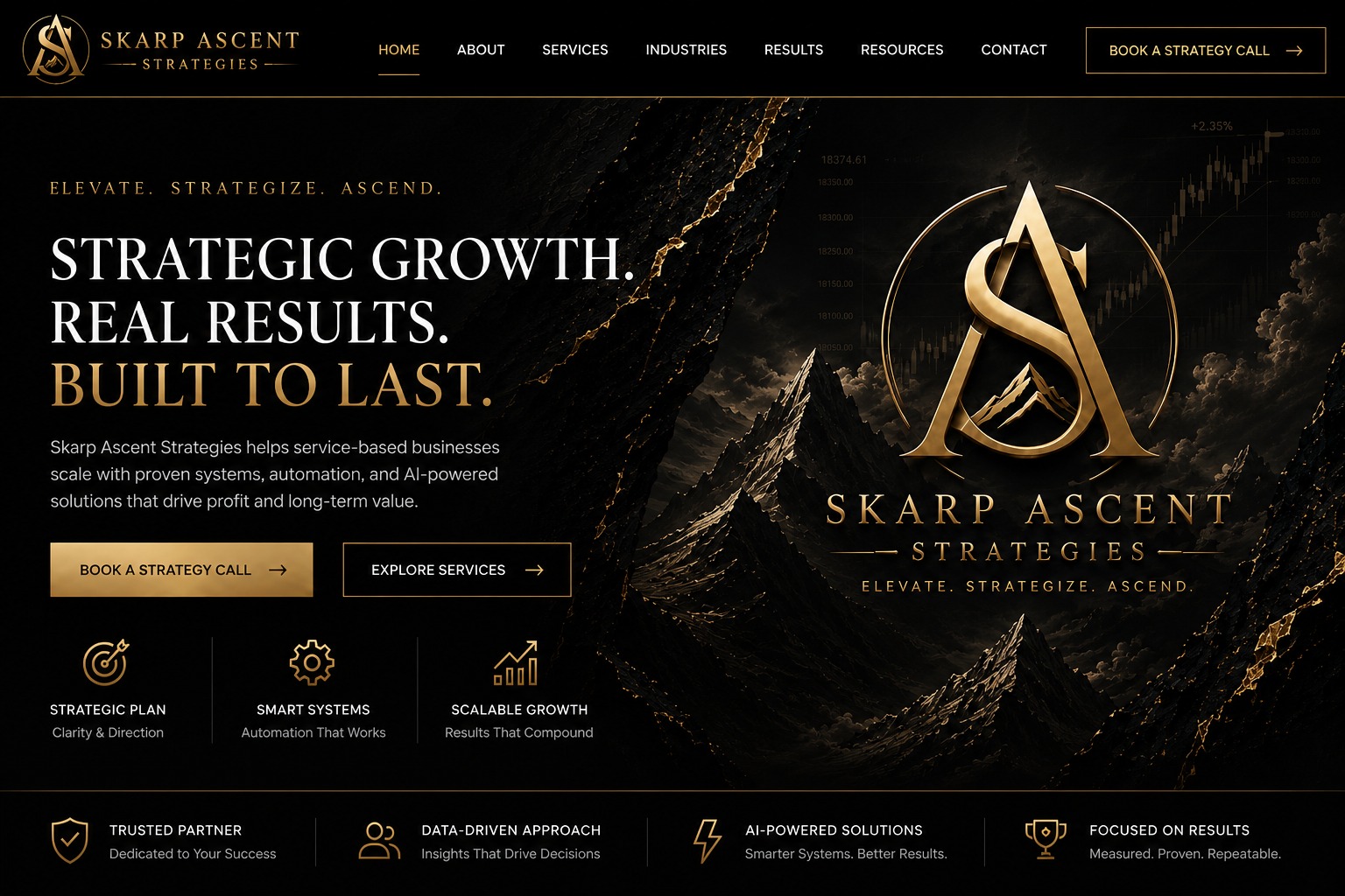 Skarp Ascent Strategies — Strategic Growth. Real Results. Built to Last.